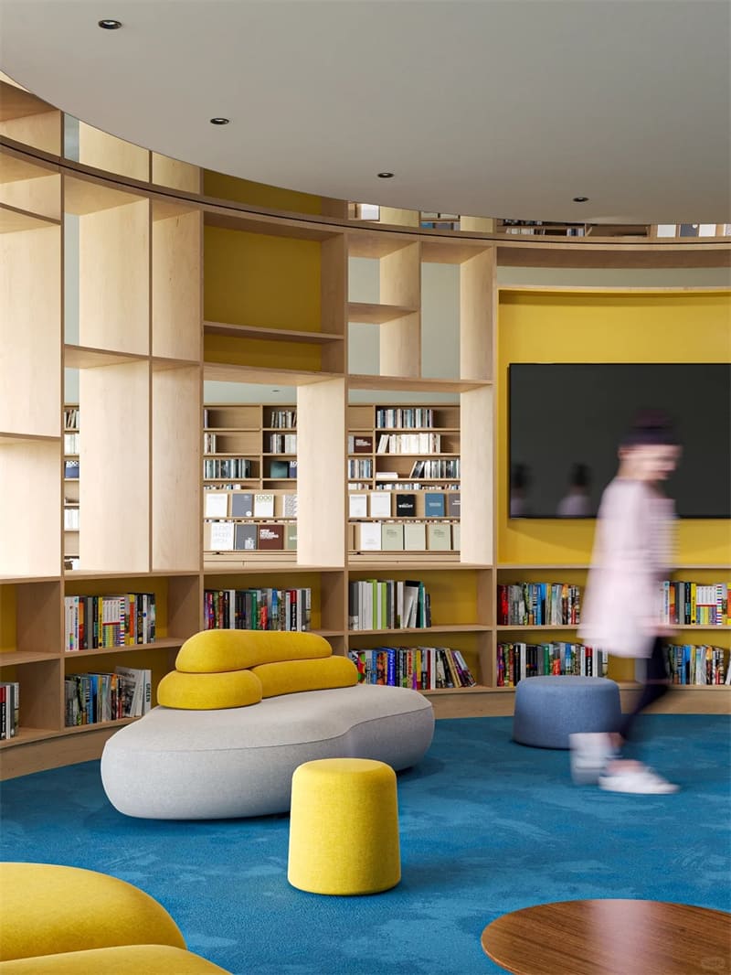 حل الأثاث المكتبي لمكتبة Shenzhen Futian العامة 