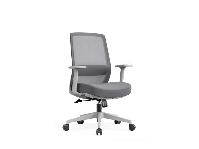 كرسي المهام الحديث المصنوع من قماش التنجيد المزود بعجلات | أفضل أماكن الجلوس في مكان العمل